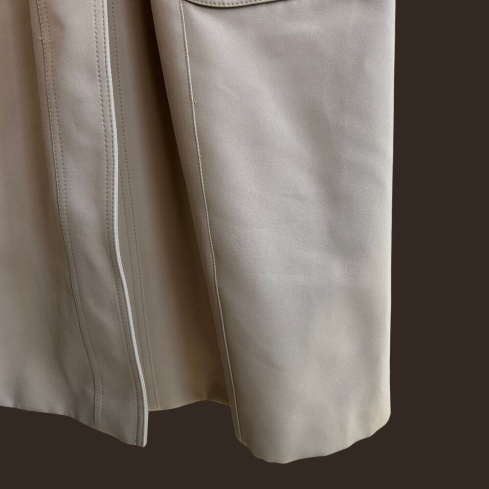 Vintage 1970s Forecaster of Boston Lined Trench Coat Made in British Hong Kong - Picture 8 of 10